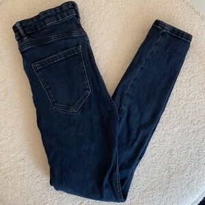 Authentic Denim by TRF Dark Blue Skinny Jeans